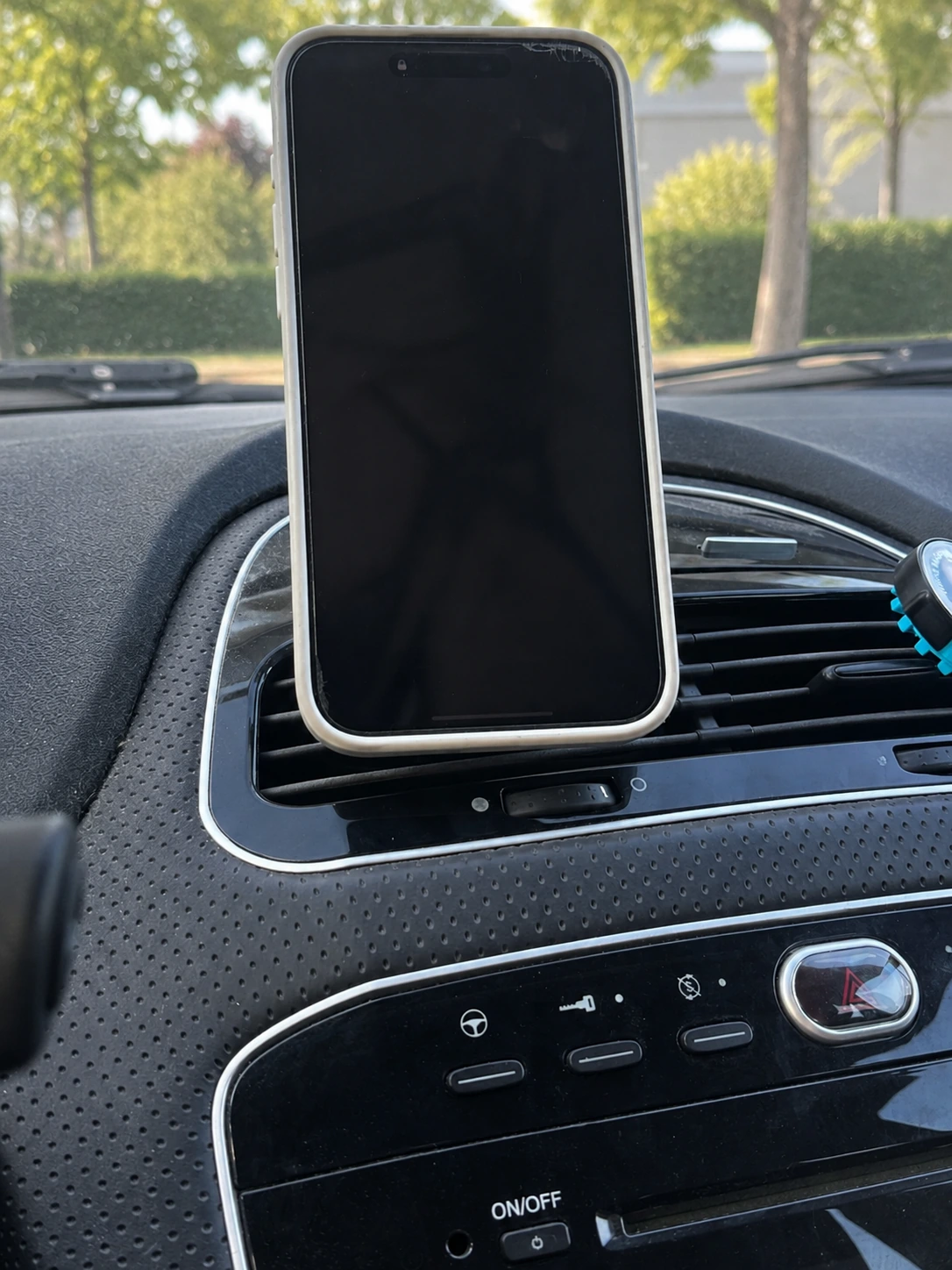 Supporto smartphone My Port magnetico senza prolunga, vista verticale