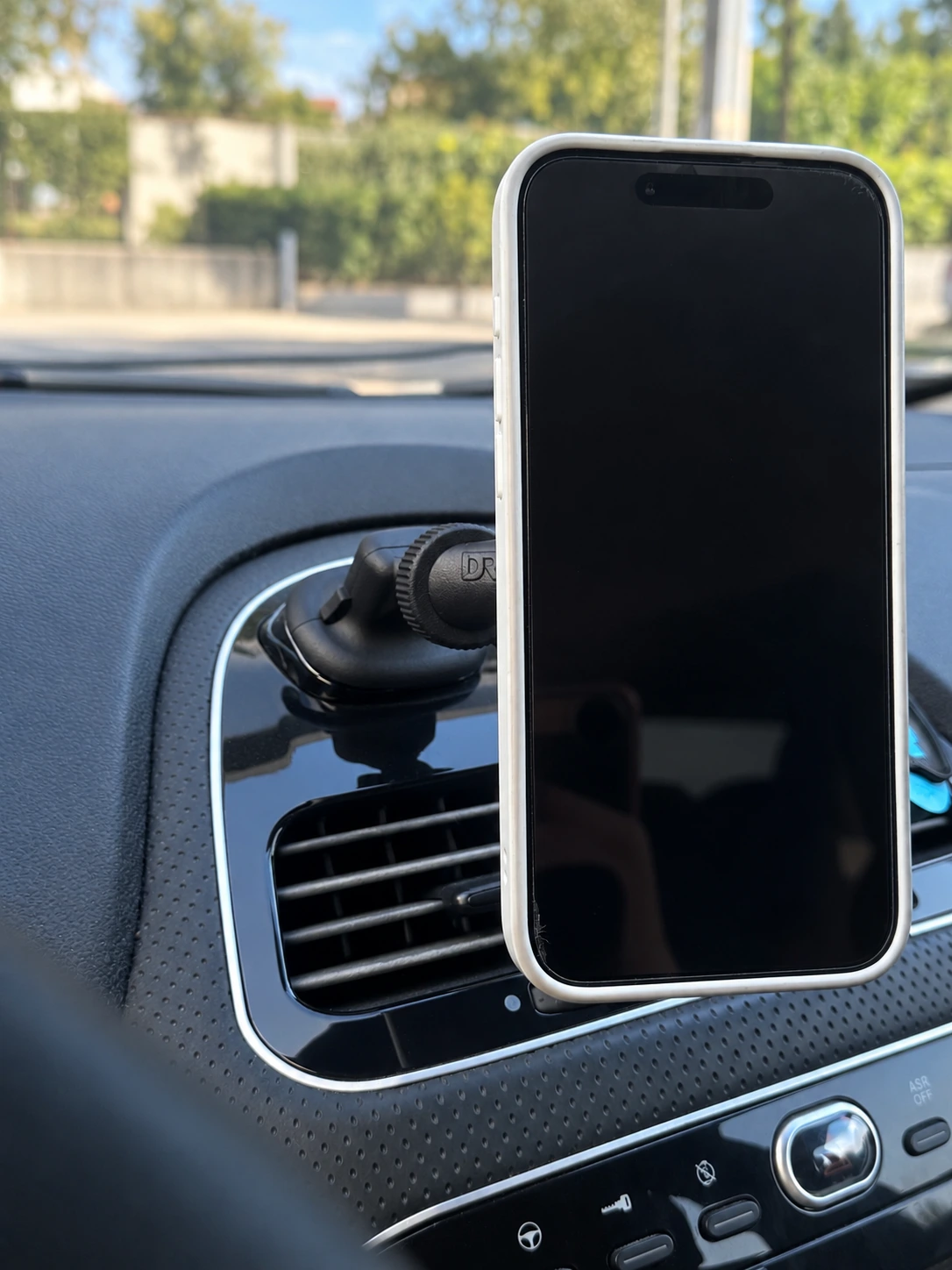 Supporto smartphone My Port con prolunga Z, vista verticale